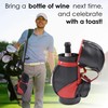 Primeware Caddy Golf Bag | Single Bottle Wine Carrier |