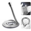 304 Stainless Steel Shower Hose - 1.5M, Tangle-Free Leak-Proof 2ea