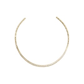 Kendra Scott Selena Collar Necklace Gold Metal One Size