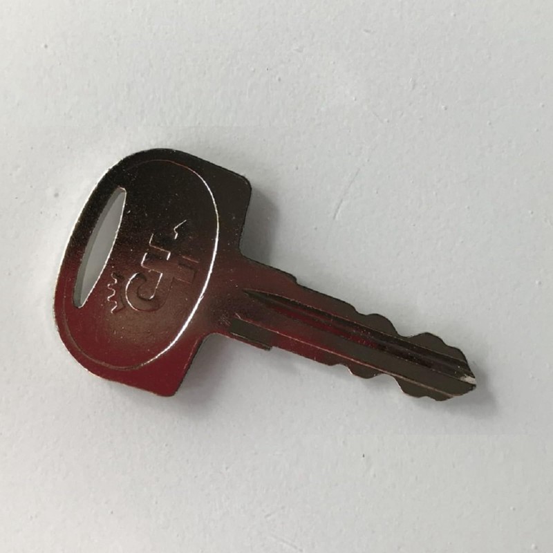 BODYA 6pcs 601 Excavator Keys Ignition Key Construction Machinery Replacement