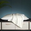100% Mulberry Silk Charmeuse Silk Pillowcase With Lyocell underside for