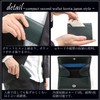 kerria.j (Yamabuki) Genuine Leather Coin Purse, Box-type, Men's, Thin, Card