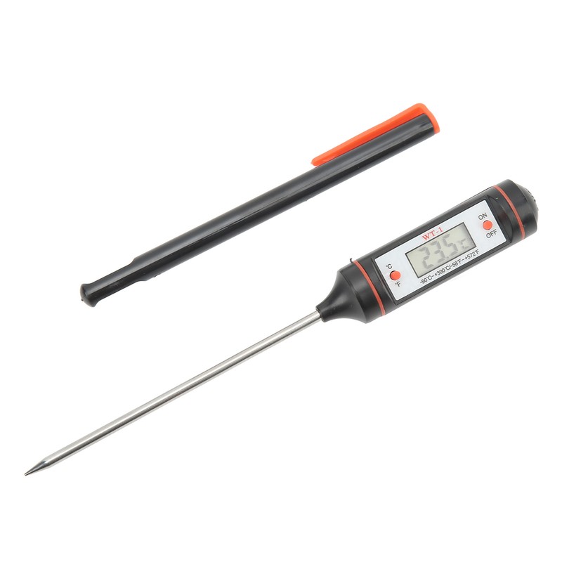 Thermometer Easy Using ABS Scratch Resistance Accurate Probe Thermometer for