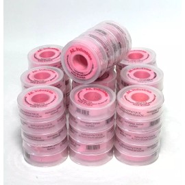 All Industries (50) PLUMBERS PTFE TEFLON THREAD SEAL PIPE FITTING TAPE 3/4" X 720" X 0,25mm