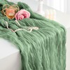 St Patricks Day Decorations Cheesecloth Table Runner 10 Ft Green