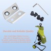4 PCS Wood Chipper Blades Compatible with Sun Joe CJ601E,