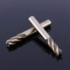 End Mill Bit, 8mm HSS CNC Carbide Straight Shank 4