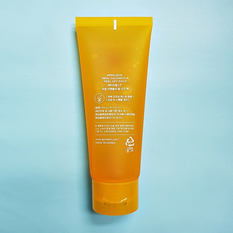 April Skin Real Calendula Peel Off Pack 100g Renewal Version