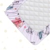 3 Pack Crib Fitted Sheets - 2 Pcs 100% Cotton