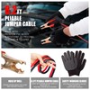 AUTODECO Car Emergency Roadside Assistance Kit with Jumper Cables Tire
