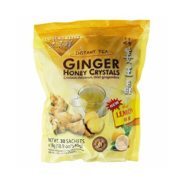 Instant Lemon Honey Ginger Crystals 30 Count