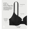 Victoria's Secret Cotton Push Up Perfect Shape T Shirt Bra,