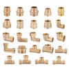 TopHomer 2Pcs Hex Reducing Nipple, DN20 3/4" Male Thread Pipe