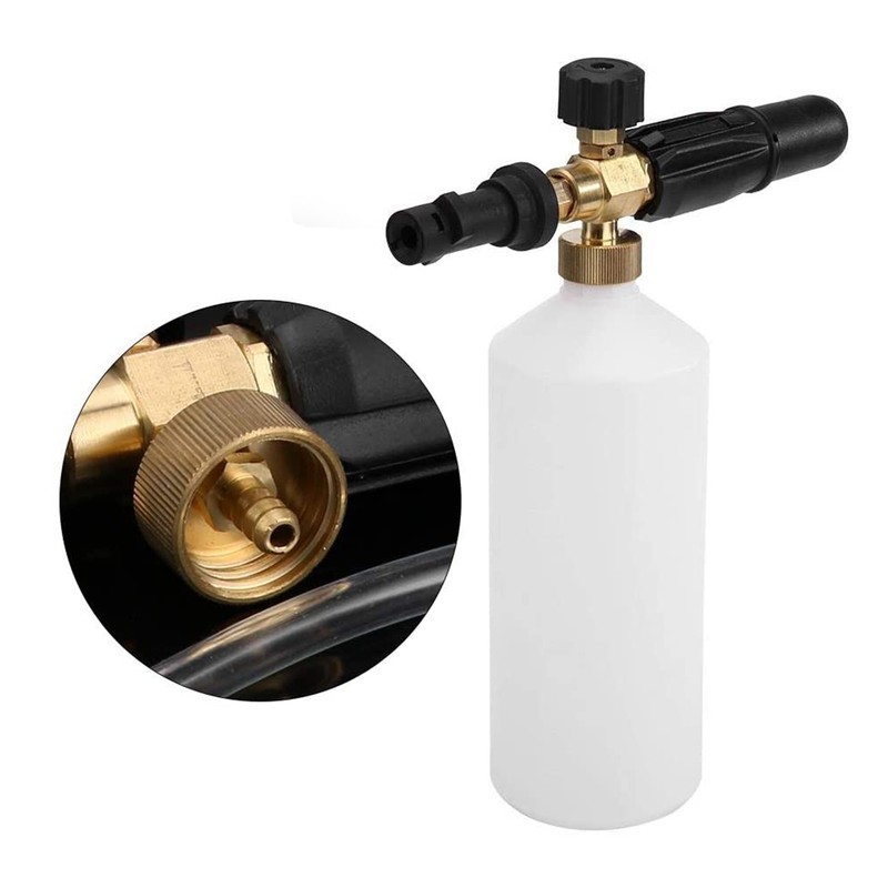 1L Car Wash Nozzle Sprayer Jet Lance Bottle for Karcher