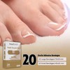 Toe Nail Cover Up Bandages for Unsightly, Broken or Cracked