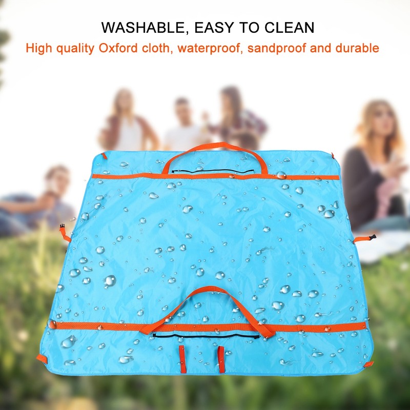 Multifunction Waterpoof Travel Storage Bag Picnic Blanket Camping Pad Beach