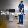 Static Floor Wipes Mop, Flat Mop with Disposable Floor Wipes