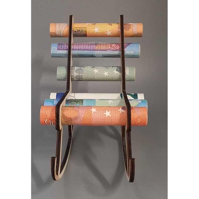 Rocking Chair for Money Gifts, Rocking Chair for Retirement, Pension