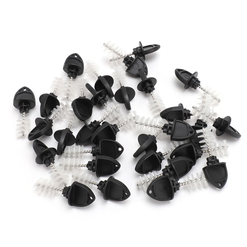 Beer Faucet Plug Brush Black ABS Beer Faucet Tap Cleaning