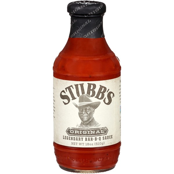 Stubb's Original BBQ Sauce, 18 oz (Pack of 4)
