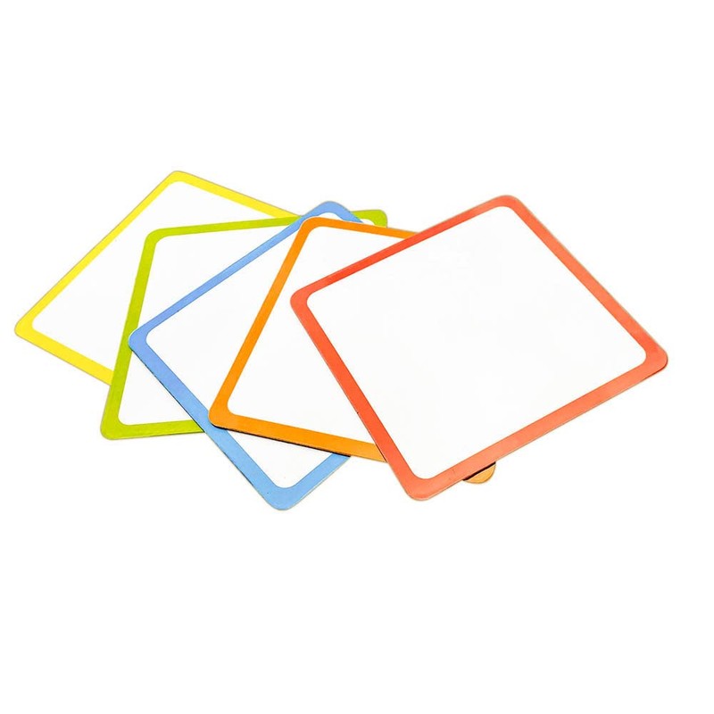 Dry Erase Magnets Set - 25 Pack Includes Marker -