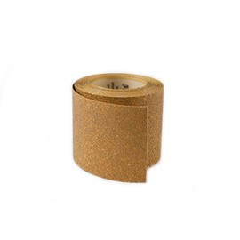 Karebac RHW40 PSA Stick-On 40 Grit Gold Heavyweight E-Weight Aluminum Oxide Sandpaper Roll, 4-1/2" x 10 yd