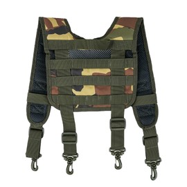 MELOTOUGH Heavy Duty Tactical Suspenders for Men Outdoor H-Harness Duty Belt Suspenders Hunting Safety Belts & Harnesses Battle Belt Suspenders