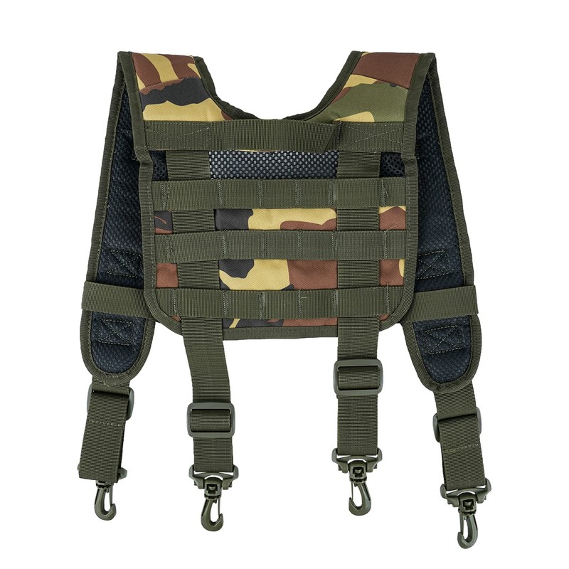 MELOTOUGH Tactical Outdoor H-Harness Duty Belt Suspenders (Battle Belt not