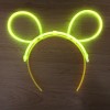 20 Pza De Diadema Neon Glow Orejas Mickey Cyalume 200
