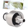 2PCS Stainless Steel Carbonation Cap Forced Carbonation PET Bottle Filling