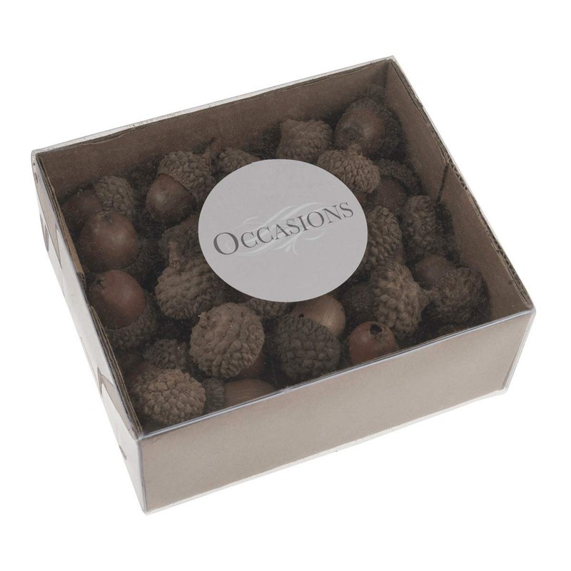 Trimits Natural Accessories, Acorns, 50 Pieces, 23x23x17mm B2231NAT