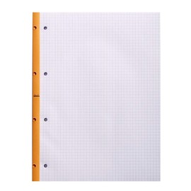 Rhodia 118016C 5/5 Squares Side Pad, A4 - Orange