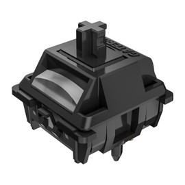 Gateron Ghost Dual-Stage Spring Keyboard Switches for MX Mechanical Gaming Keyboard,5-Pin 48gf RGB SMD Pre-Lubed Full POM Linear Switches(90PCS)