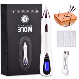 Plasma Pen, 10 niveles de intensidad, recargable, Con pantalla LED (Rosa)