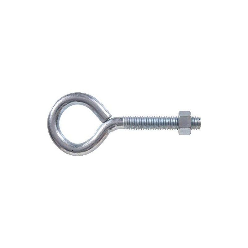 The Hillman Group 515 Eyebolts with Nuts, 1/4 x 2