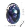 Dragon Egg Ornaments,Crystal Transparent Resin Dragon Egg | Crystal TransDragon