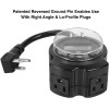 Clear Power CP Grounded Outlet EZ Digital Timer & 2