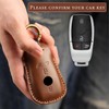 Rulansda for Mercedes Key fob cover. compatible with Benz E-Class,