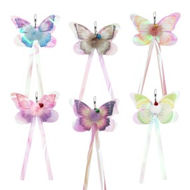 SONGWAY Butterfly Cat Toy Cat Toy Glitter 6 Butterfly Replacement