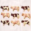10 PCS Farm Cookie Cutter Set with Recipe Booklet Rooster