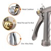 Supertool 4Pcs Metal Hose Nozzle 5.5in Pistol Grip Nozzle with