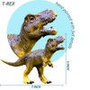 GuassLee Realistic Dinosaur Figure Toys - 6 Pack 7” Large
