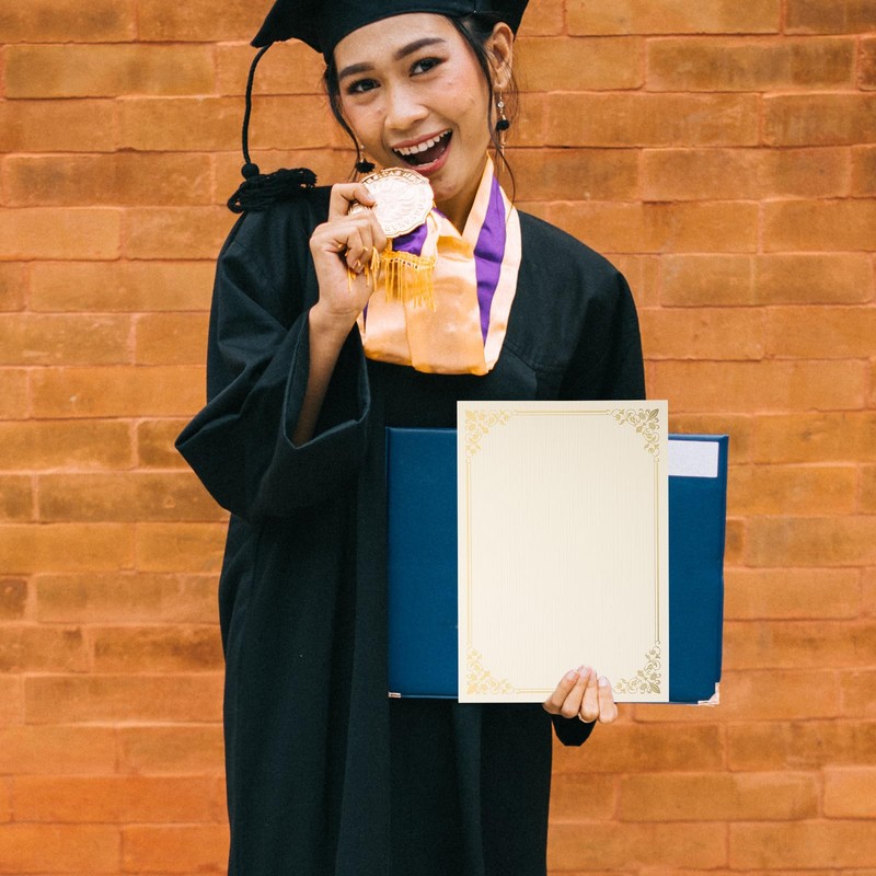 VANZACK Award Paper, Certificate Printing Paper, Diploma Paper, Horizontal Writing,
