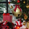 Inflatable Christmas Ball Bell Gaint Ornament with Red Bowknot PVC