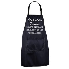 CENWA Charcuterie Boards Lunchable Doens't Sound As Cool Apron Charcuterie Lover Gift (sound as cool)