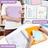 SUNEE 5 Subject Notebook College Ruled - 400 Pages, 9"x11",