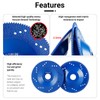 LOZLIN 2PCS 125mm Marble Brazing Bowl Grinding Blade Cutting Diamond