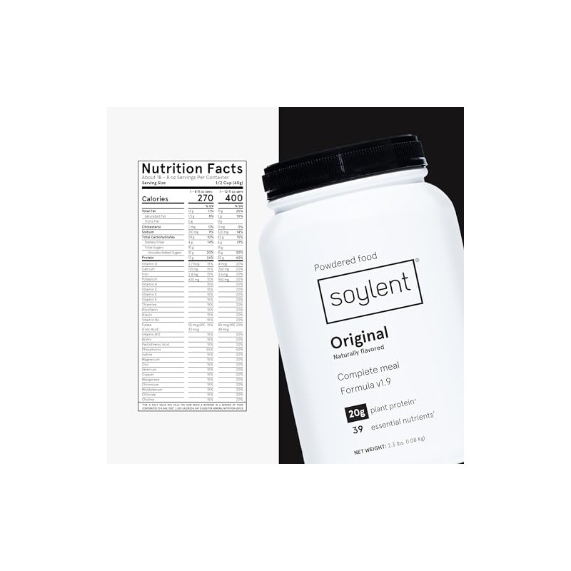 Soylent Meal Polvo de repuesto para proteínas