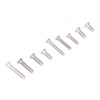 400Pcs Riveting Screw Kit Pull Electric Welding Stainless Steel Fastener