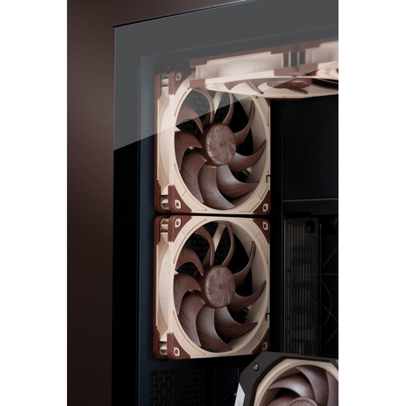 Noctua NF-A14x25 G2 PWM Sx2-PP, Dual Fan Set for Push-Pull